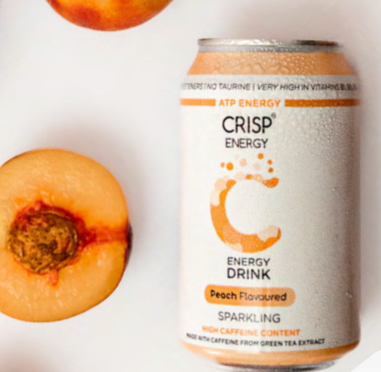 Crisp Peach Can Sparkling