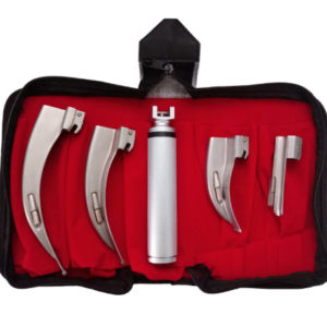 4 Blade Laryngoscope Set