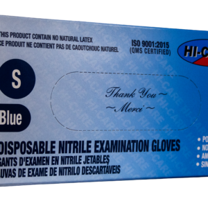 Hi-Care Nitrile Gloves (Powder-Free) - Pack of 100